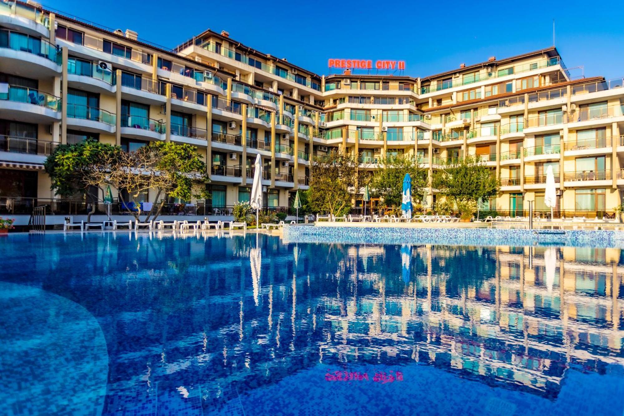 Aparthotel Hotel Prestige City II Primorsko Dış mekan fotoğraf
