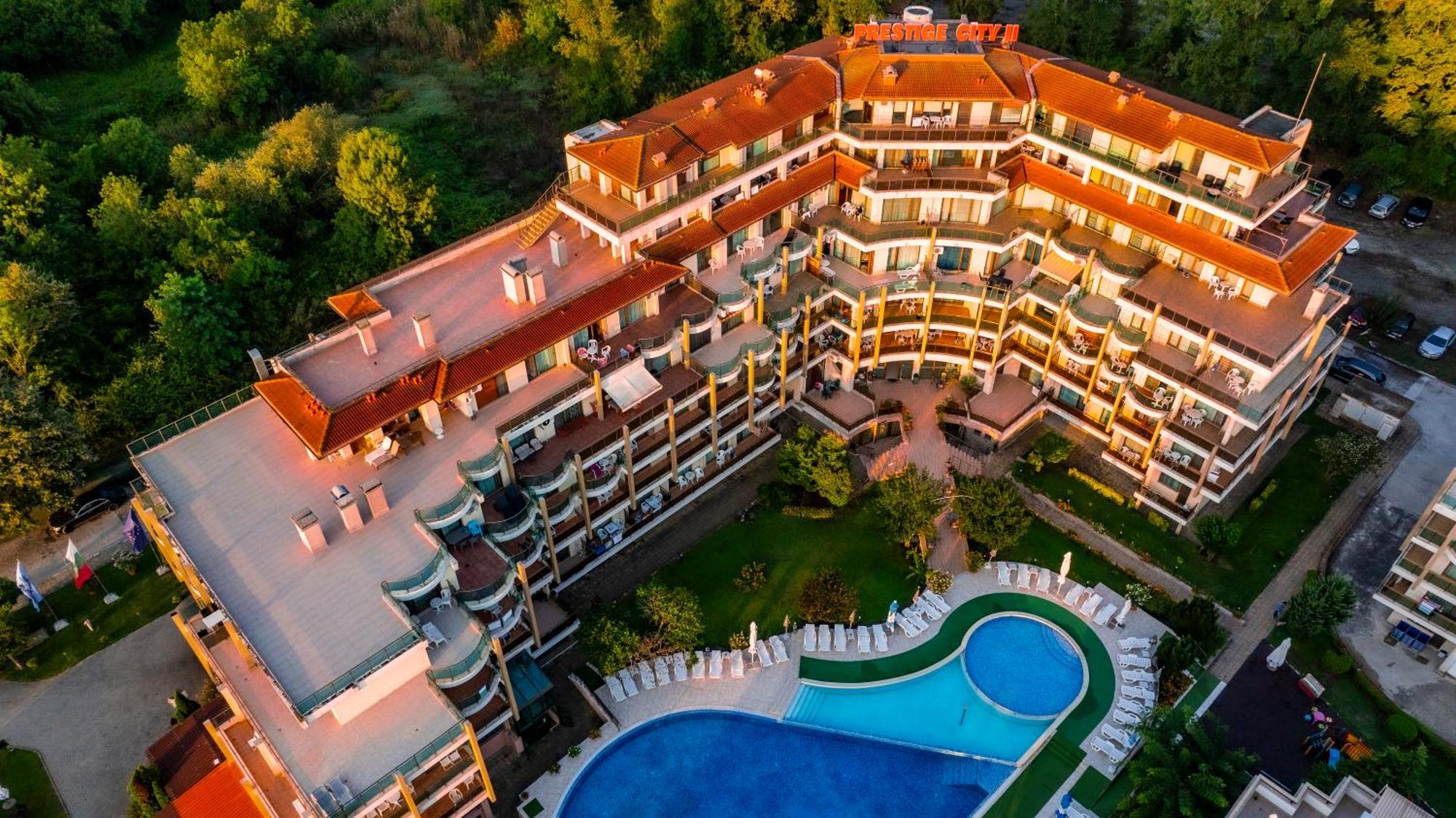 Aparthotel Hotel Prestige City II Primorsko Dış mekan fotoğraf