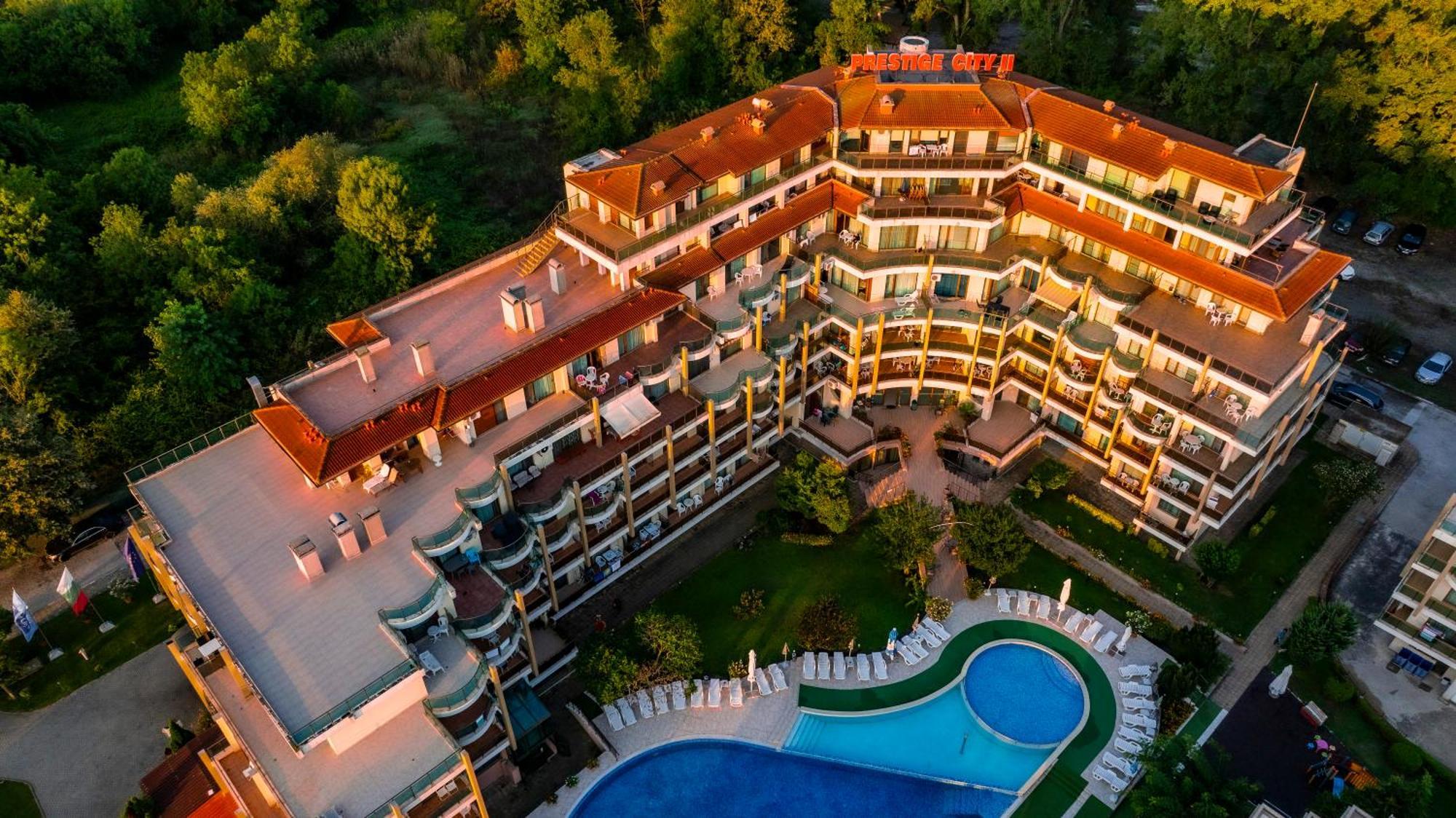 Aparthotel Hotel Prestige City II Primorsko Dış mekan fotoğraf