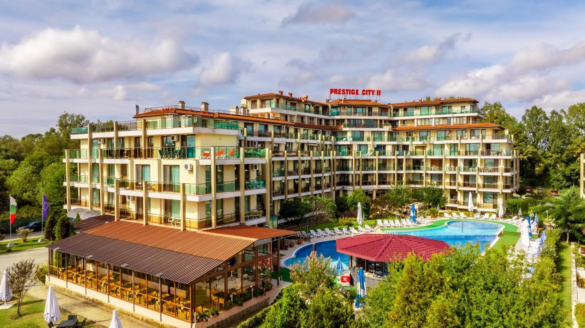 Aparthotel Hotel Prestige City II Primorsko Dış mekan fotoğraf