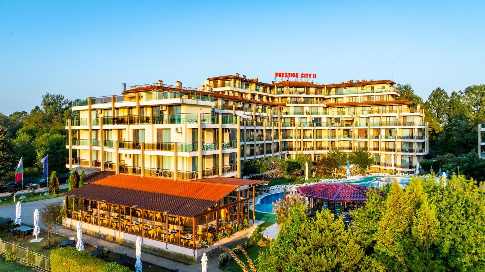 Aparthotel Hotel Prestige City II Primorsko Dış mekan fotoğraf