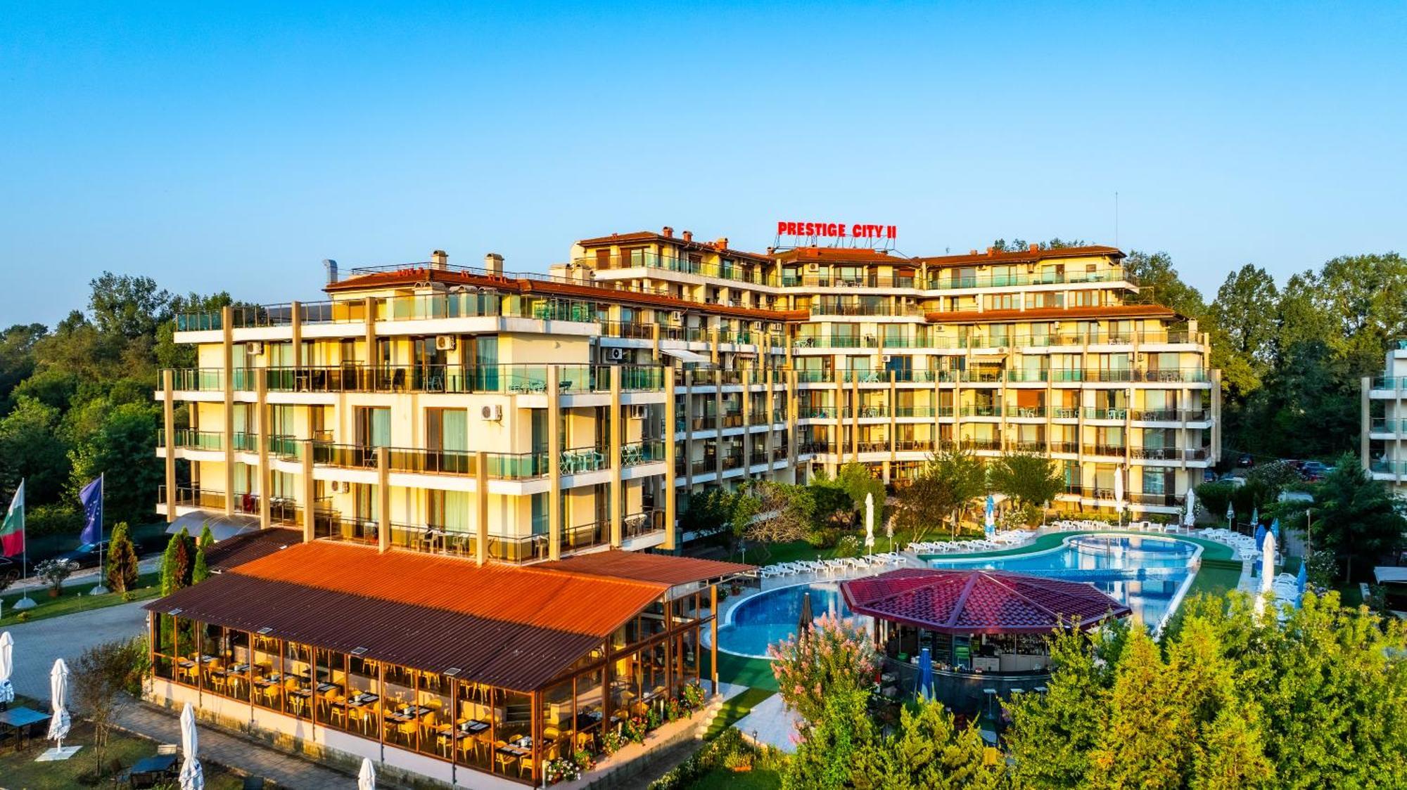 Aparthotel Hotel Prestige City II Primorsko Dış mekan fotoğraf