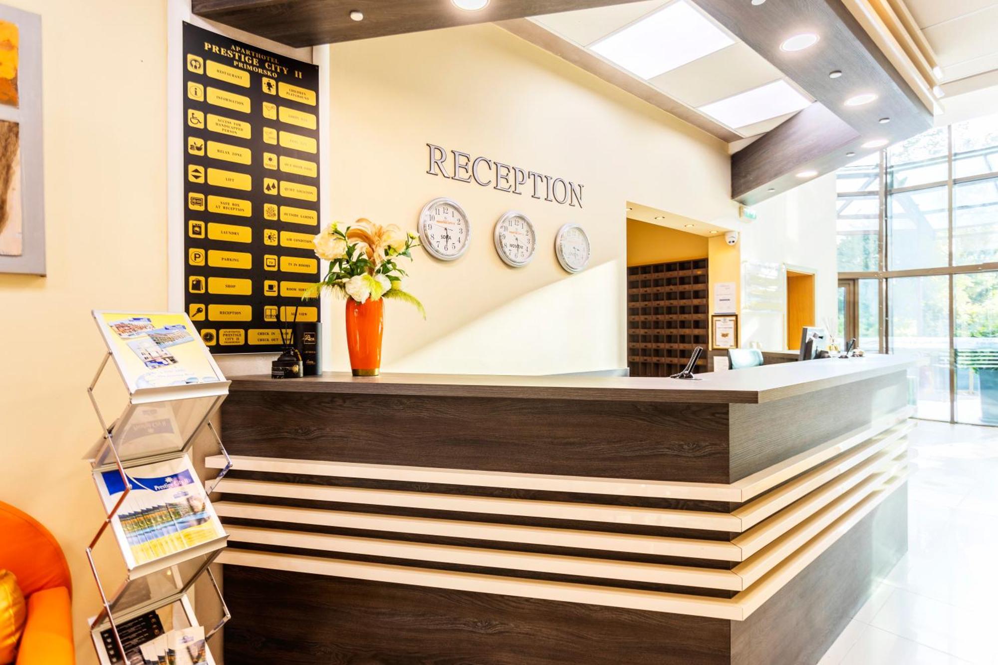 Aparthotel Hotel Prestige City II Primorsko Dış mekan fotoğraf